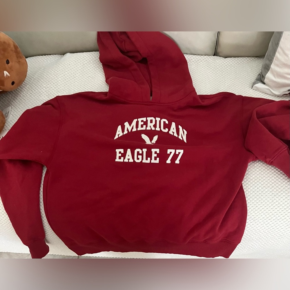 American Eagle Outfitters Maroon Hoodie. New w/o Tag